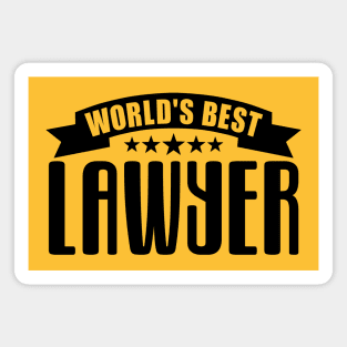 World's Best Lawyer Magnet